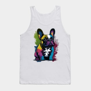 Frenchie Portrait Tank Top